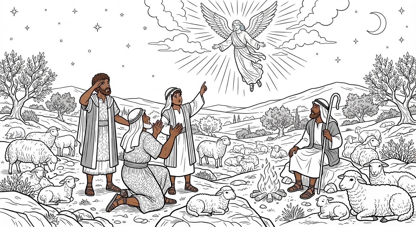 SHEPHERDS IN THE FIELD