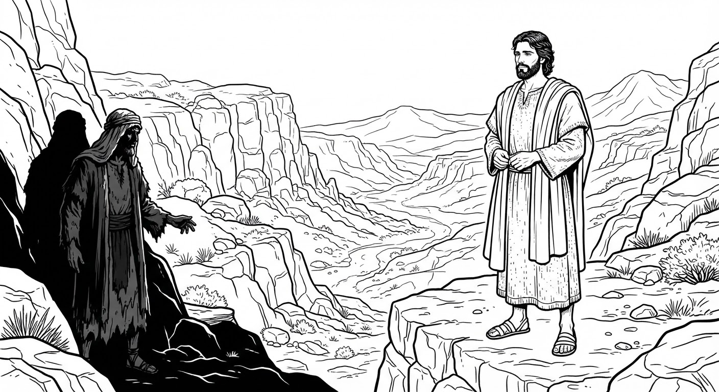 TEMPTATION IN THE DESERT