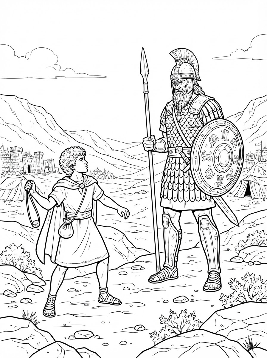 DAVID AND GOLIATH