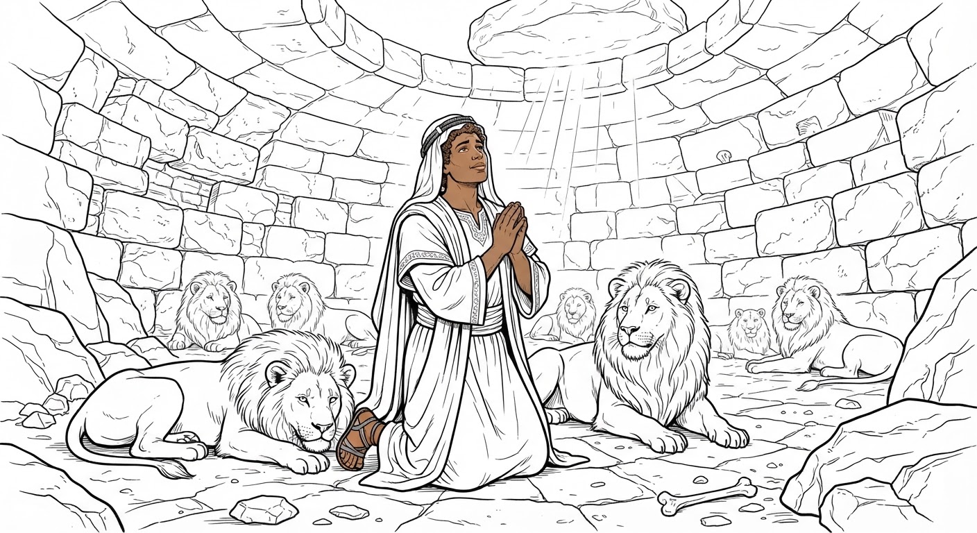 DANIEL IN THE LIONS' DEN