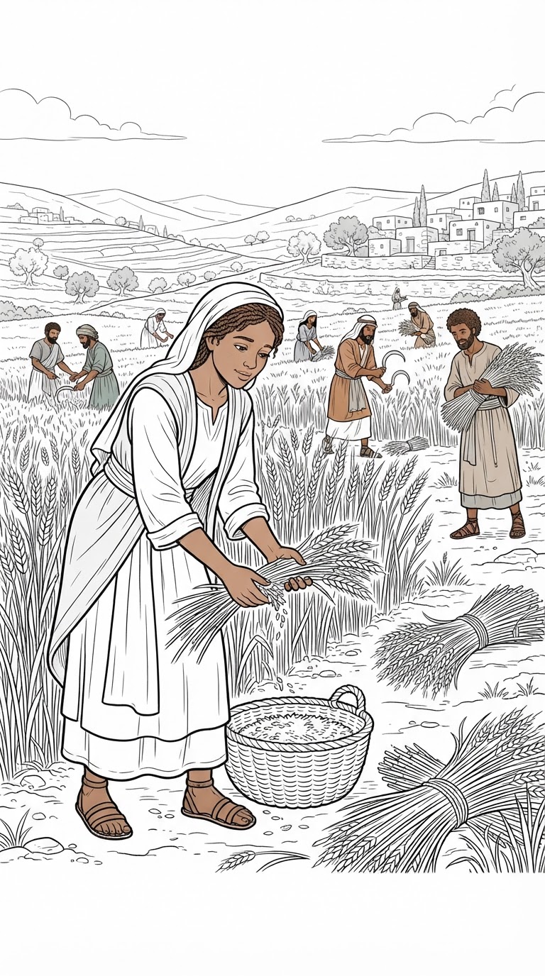RUTH GLEANING